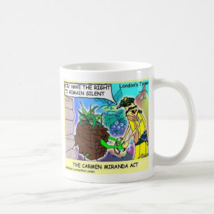 Carmen Mirand Act Funny Gifts & Sammlerstücke Kaffeetasse