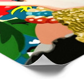 CARMEN MIRANDA POSTER (Ecke)