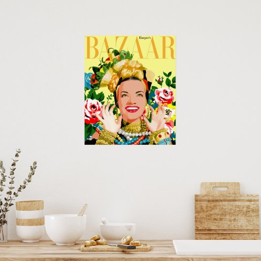 CARMEN MIRANDA POSTER (Küche)