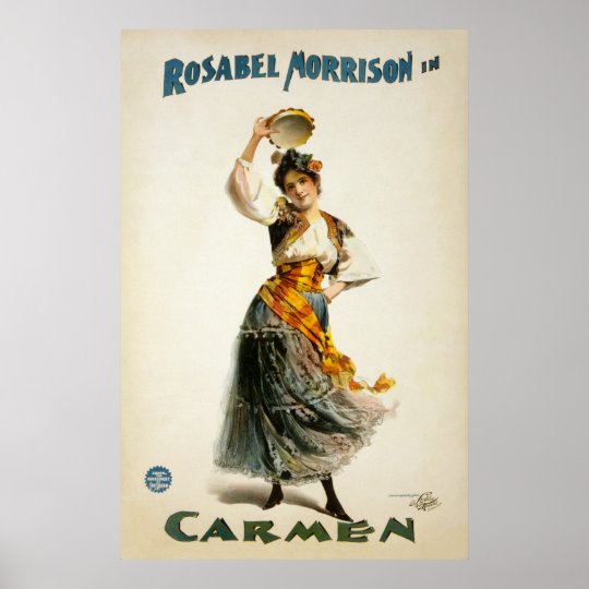 Carmen-Oper Poster | Zazzle.de