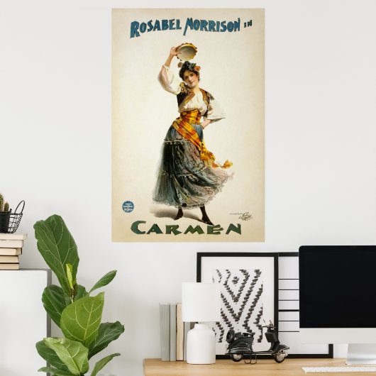 Carmen Opera Poster (Heimbüro)