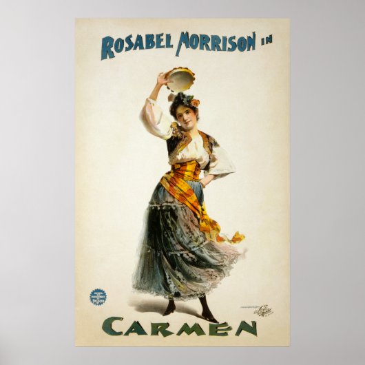 Carmen Opera Poster (Vorne)