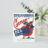 Carmen Postkarte (Stehend Vorderseite)