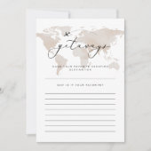 CARMEN Travel Erhält Brautparty Game Card Einladung (Vorderseite)