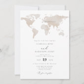 CARMEN Watercolor Karte Reiseerlebnis Hochzeit (Vorderseite)