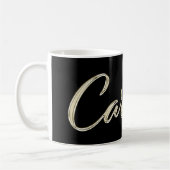 Carmen white gold Handwriting Tasse Kaffeetasse (Links)