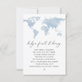 CARMEN World Map Adventure Books for Baby Card Einladung (Vorderseite)