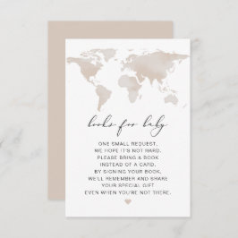 CARMEN World Map Adventure Books for Baby Card Einladung