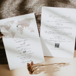 CARMEN Zielort Wasserfarbe Karte Hochzeit<br><div class="desc">Diese Hochzeitseinladung beinhaltet eine beige taupe Erden-Wasserfarbenkarte und einen eleganten Script-Schriftart mit den feineren Details auf der Rückseite. Editieren Sie einfach die MOST-Formulierung, um Ihren Bedürfnissen gerecht zu werden und bewegen Sie das Herz/verändern Sie den Ort, um Ihr Hochzeitsziel zu markieren. Diese Einladung ist perfekt für Ihr Abenteuer, Reisen oder...</div>