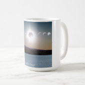 Carmi-See, Vermont Kaffeetasse (VorderseiteRechts)
