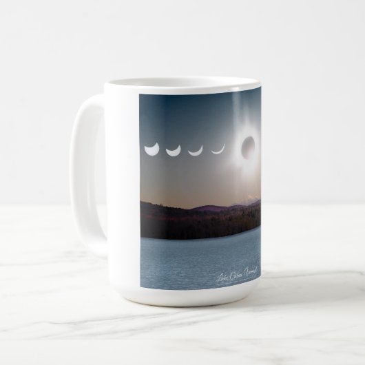 Carmi-See, Vermont Kaffeetasse (Vorderseite Links)