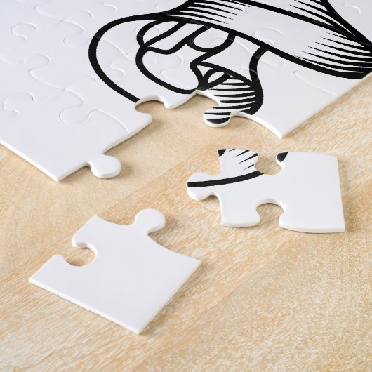 Carmichael Clan-Abzeichen Puzzle (Seite)