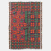 Carmichael Clan karierter schottischer Kilt Tartan Decke (Vorderseite Vertikal)