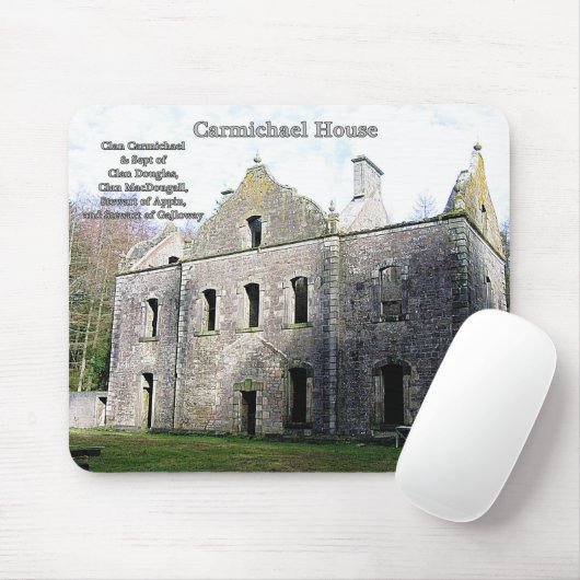 Carmichael House - Clan Carmichael Mousepad (Mit Mouse)