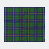 Carmichael Modern Kariert Fleecedecke (Vorderseite (Horizontal))