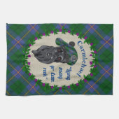 Carmichael Scottie Dog Küchentuch (Horizontal)