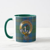 Carmichael Tartan & Abzeichen Tasse (Links)
