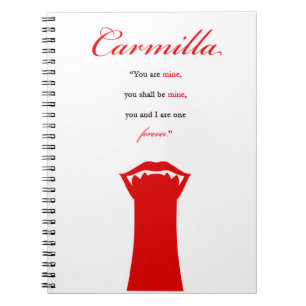 Carmilla-Notebook Notizblock