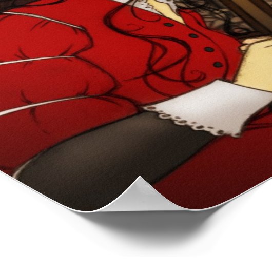 Carmilla The Vampire Poster (Ecke)