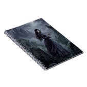 Carmilla Wandering the Styrian Mist Notizblock (Rechte Seite)