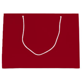 Carmine Solid Color Große Geschenktüte