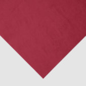 Carmine Solid Color Seidenpapier (Detail)