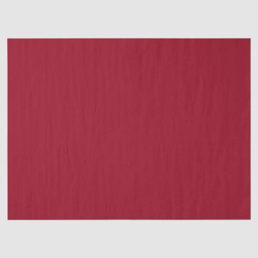 Carmine Solid Color Seidenpapier (Vorderseite)