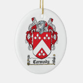 Carmody Familienwappen Keramikornament (Rechts)