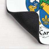 Carmona-Familienwappen Mousepad (Ecke)