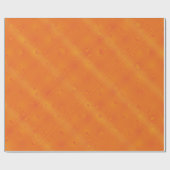 Carnaby Orange Geschenkpapier (Flach)