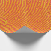 Carnaby Orange Geschenkpapier (Ecke)