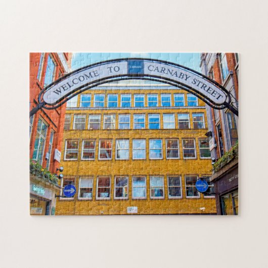Carnaby Street - London - 11 x 14 Zoll Puzzle (Horizontal)