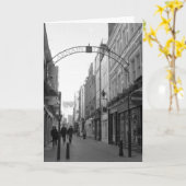 Carnaby Street, London, England Karte (Gelbe Blume)
