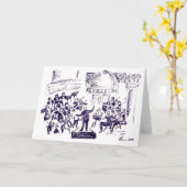 carnagie Hallenkonzert 2010 Karte (Gelbe Blume)