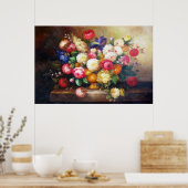 Carnation Arrangement Poster (Küche)