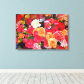 Carnation Blume Mix Leinwand (Insitu (Holzboden))