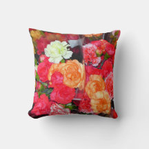 Carnation Blume Mix Pillow
