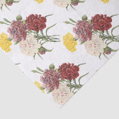 Carnation Blume Muster Seidenpapier (Ausschnitt)