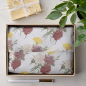 Carnation Blume Muster Seidenpapier (Geschenk)