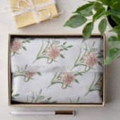 Carnation Blume Muster Seidenpapier (Geschenk)