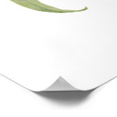 Carnation Blume Print von Pierre-Joseph Redouté Poster (Ecke)