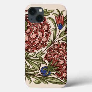 Carnation Blume Tile Antique Rustikale Kunst Case-Mate iPhone Hülle
