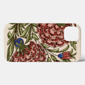 Carnation Blume Tile Antique Rustikale Kunst Case-Mate iPhone Hülle (Rückseite (Horizontal))