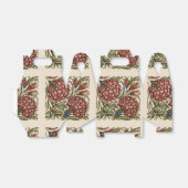 Carnation Blume Tile Antique Rustikale Kunst Geschenkschachtel (Ungefaltet)