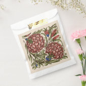 Carnation Blume Tile Antique Rustikale Kunst Geschenktütchen (Versiegelt)