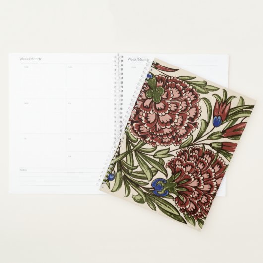 Carnation Blume Tile Antique Rustikale Kunst Planer (Anzeige)