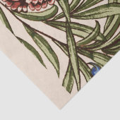 Carnation Blume Tile Antique Rustikale Kunst Seidenpapier (Detail)