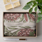 Carnation Blume Tile Antique Rustikale Kunst Seidenpapier (Geschenk)