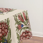 Carnation Blume Tile Antique Rustikale Kunst Tischdecke (Beispiel)