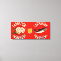 Carnation Brand Lachs Label- Seattle, WA